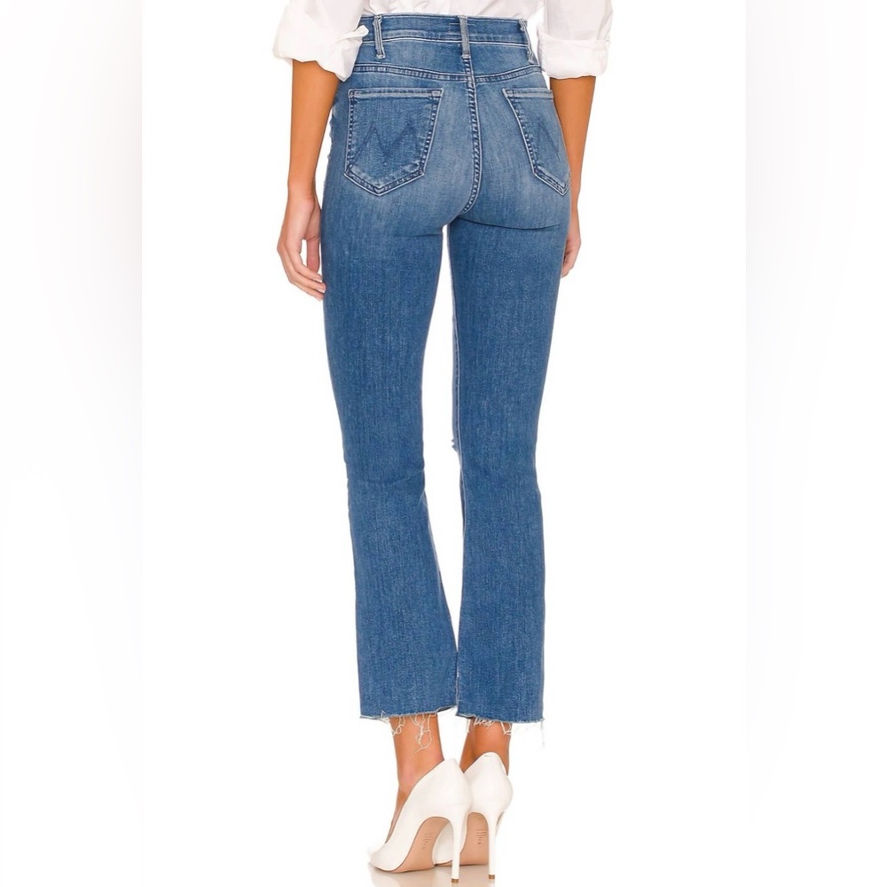 Mother Hustler Ankle Fray Denim Jeans - Picture 2 of 9